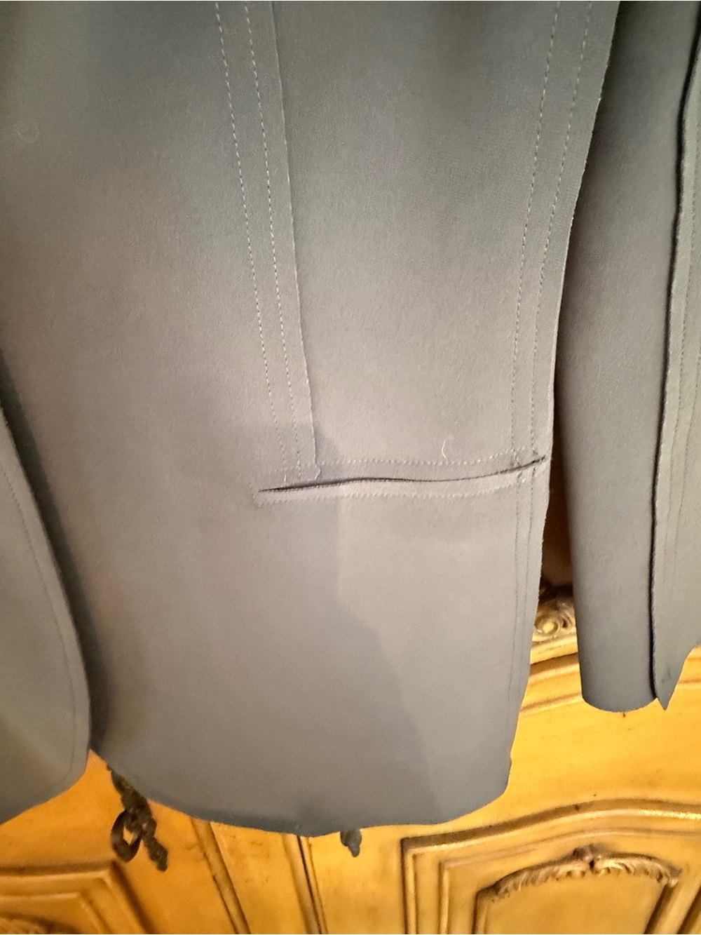 Tahari Charcoal Gray Women's Tailored Blazer - Picture 8 of 9